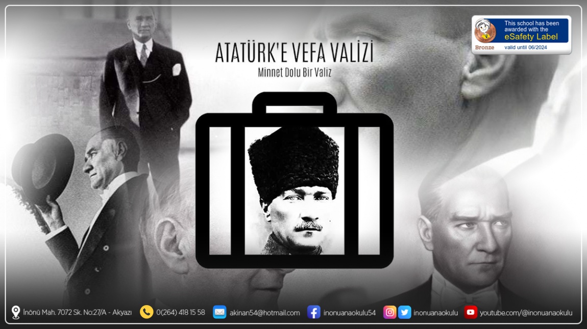 Atatürk'e Vefa Valizi Yeniden AKİNAN'a Geliyor!